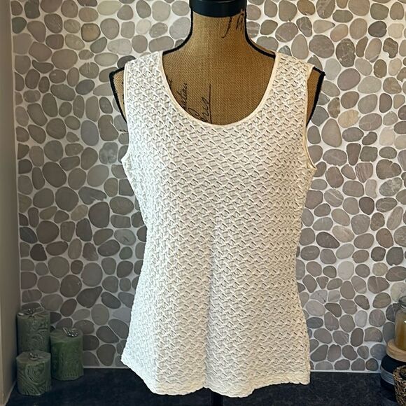 NWOT Emma James Ivory sleeveless top – size extra large - Picture 1 of 7